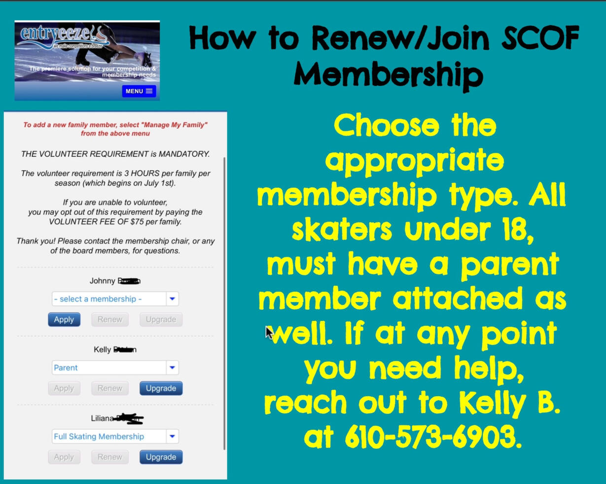 7. Choose Membership Type